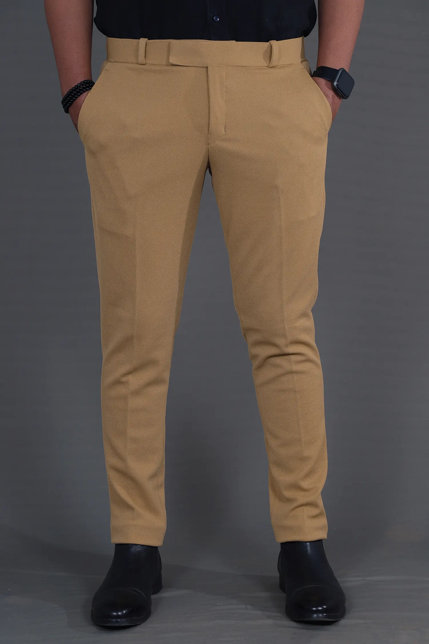 KACHCHAP Men's Formal Pant Stretchable Cotton Lycra - Rebanta Fashion